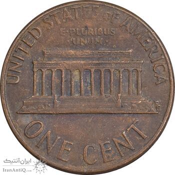 سکه 1 سنت 1973 لینکلن - AU50 - آمریکا