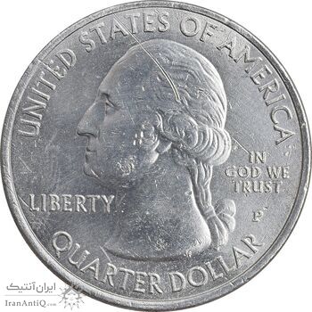 سکه کوارتر دلار 2015P جنگل ملی کیساچی - AU - آمریکا