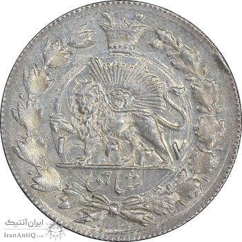 سکه شاهی 1337 صاحب زمان - MS61 - احمد شاه