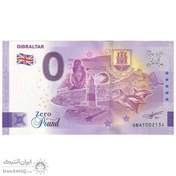 اسکناس 0 یورو 2021 - تک - UNC63 - جبل الطارق