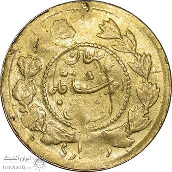 سکه طلا 2000 دینار تصویری 1337 - VF - احمد شاه