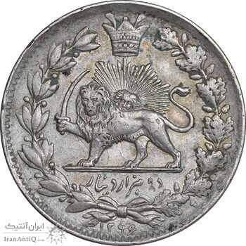 سکه 2000 دینار 1296 - AU50 - ناصرالدین شاه
