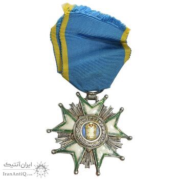 نشان تاج درجه پنج 1332 - VF - احمد شاه