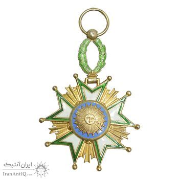 نشان تاج درجه چهار 1332 - UNC - احمد شاه