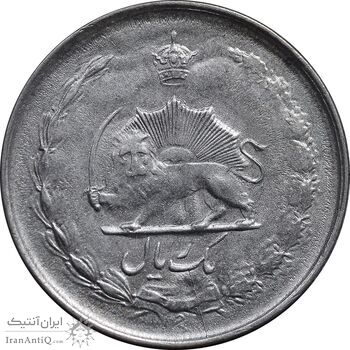 سکه 1 ریال 1323 نقره - EF45 - محمد رضا شاه