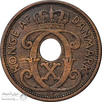 سکه 5 اوره 1940 کریستیان دهم - EF45 - دانمارک