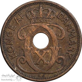 سکه 5 اوره 1936 کریستیان دهم - EF45 - دانمارک