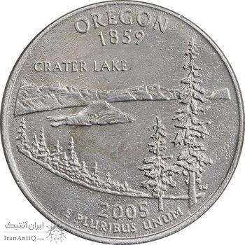 سکه کوارتر دلار 2005D ایالتی - اورگن - AU - آمریکا