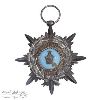 نشان دانش - ضرب سوئیس - EF - محمد رضا شاه