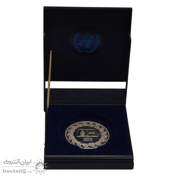 مدال شورای حقوق بشر سازمان ملل متحد - UNC - با جعبه فابریک