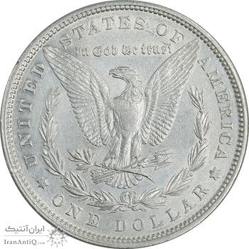 سکه یک دلار 1879 مورگان - AU55 - آمریکا