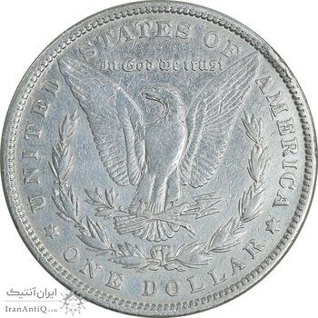 سکه یک دلار 1881 مورگان - VF35 - آمریکا