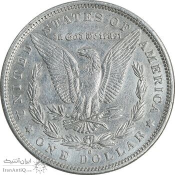 سکه یک دلار 1882 مورگان - EF45 - آمریکا