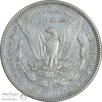 سکه یک دلار 1886 مورگان - EF40 - آمریکا