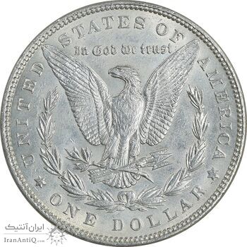 سکه یک دلار 1897 مورگان - MS61 - آمریکا
