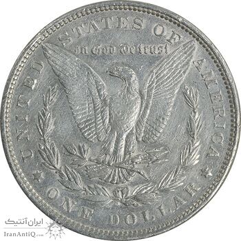 سکه یک دلار 1898 مورگان - EF45 - آمریکا