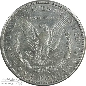 سکه یک دلار 1921S مورگان - EF45 - آمریکا