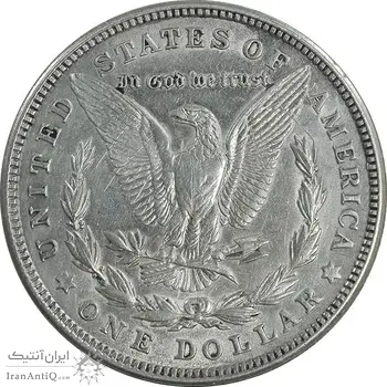 سکه یک دلار 1921 مورگان - EF45 - آمریکا