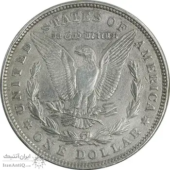 سکه یک دلار 1921 مورگان - VF35 - آمریکا