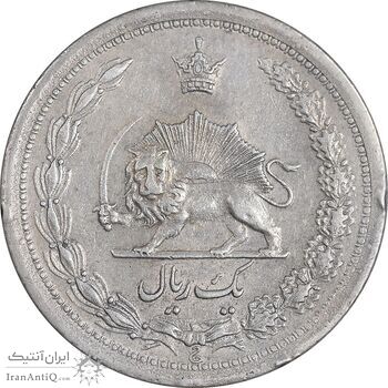 سکه 1 ریال 1311 - EF45 - رضا شاه