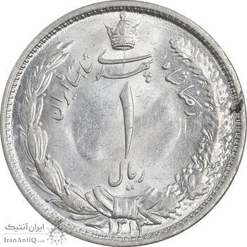 سکه 1 ریال 1313 - MS63 - رضا شاه