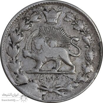 سکه 2000 دینار 1304 صاحبقران - VF35 - ناصرالدین شاه