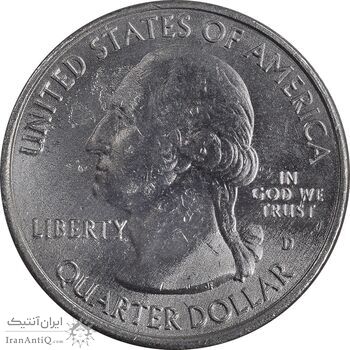 سکه کوارتر دلار 2014D پارک ملی شناندوا - AU - آمریکا