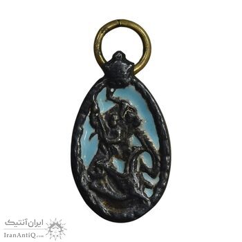 مدال آویز درجه 2 حزب رستاخیز - شب - EF - محمد رضا شاه