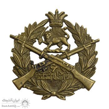 نشان پیاده نظام - EF - مظفرالدین شاه