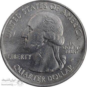 سکه کوارتر دلار 2016P - پارک ملی تاریخی هارپرز فری - AU - آمریکا