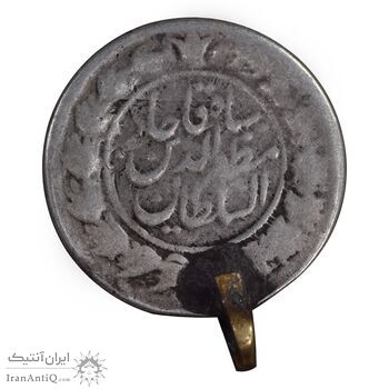 سکه 1000 دینار 1312 خطی - F - مظفرالدین شاه