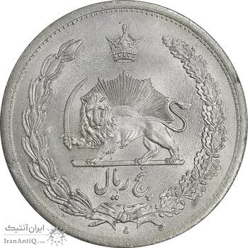 سکه 5 ریال 1312 - MS61 - رضا شاه