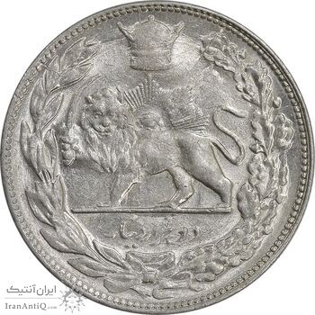 سکه 2000 دینار 1307 تصویری - MS61 - رضا شاه