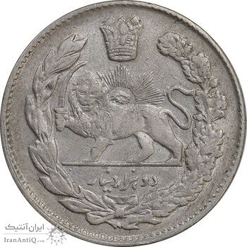 سکه 2000 دینار 1334 تصویری - EF45 - احمد شاه