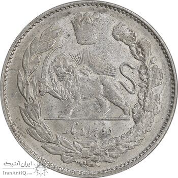 سکه 2000 دینار 1335 تصویری - AU50 - احمد شاه