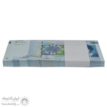 بسته اسکناس 20000 ریال (دژپسند - همتی) نخ نوع 1 - UNC - جمهوری اسلامی بسته اسکناس 20000 ریال (دژپسند - همتی) نخ نوع 1 - UNC - جمهوری اسلامی