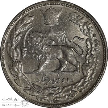 سکه 2000 دینار 1307 تصویری - MS62 - رضا شاه