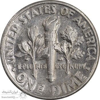 سکه 1 دایم 1989D روزولت - EF45 - آمریکا سکه 1 دایم 1989D روزولت - EF45 - آمریکا