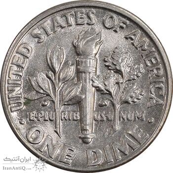 سکه 1 دایم 1994D روزولت - AU58 - آمریکا سکه 1 دایم 1994D روزولت - AU58 - آمریکا