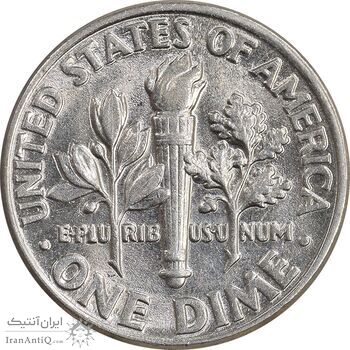 سکه 1 دایم 1996D روزولت - AU55 - آمریکا سکه 1 دایم 1996D روزولت - AU55 - آمریکا