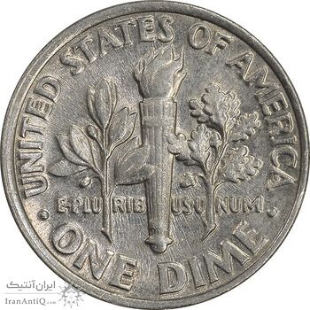 سکه 1 دایم 2000P روزولت - AU50 - آمریکا