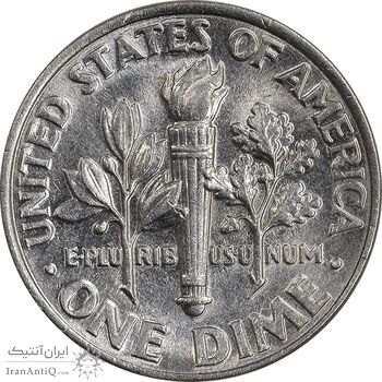 سکه 1 دایم 2001D روزولت - MS61 - آمریکا سکه 1 دایم 2001D روزولت - MS61 - آمریکا