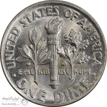 سکه 1 دایم 2001P روزولت - AU58 - آمریکا سکه 1 دایم 2001P روزولت - AU58 - آمریکا