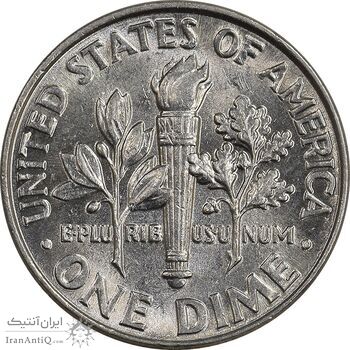 سکه 1 دایم 2015P روزولت - MS62 - آمریکا سکه 1 دایم 2015P روزولت - MS62 - آمریکا