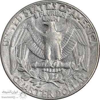 سکه کوارتر دلار 1986P واشنگتن - AU50 - آمریکا