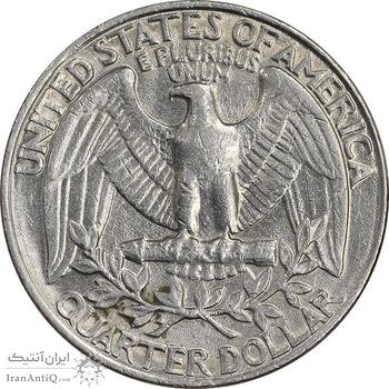 سکه کوارتر دلار 1990P واشنگتن - AU58 - آمریکا