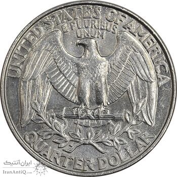 سکه کوارتر دلار 1995P واشنگتن - MS62 - آمریکا