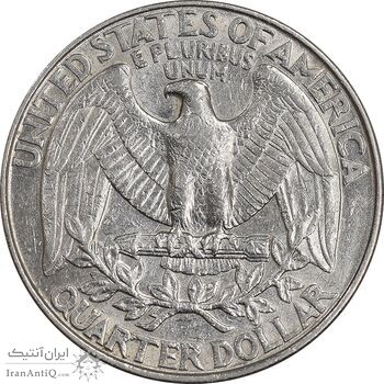 سکه کوارتر دلار 1995P واشنگتن - AU55 - آمریکا