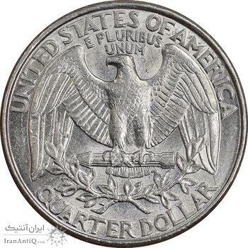 سکه کوارتر دلار 1995D واشنگتن - AU58 - آمریکا