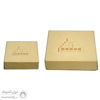 مدال های برنز و نقره انقلاب سفید 1346 - با جعبه فابریک - UNC - محمد رضا شاه